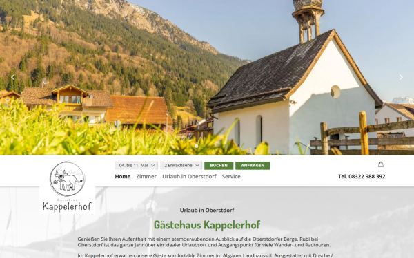www.gaestehaus-kappelerhof.de
