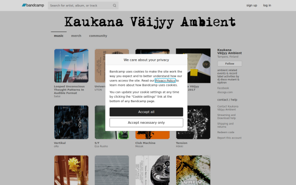 kaukanavaijyyambient.bandcamp.com