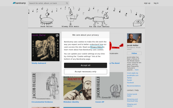 jacobhaller.bandcamp.com