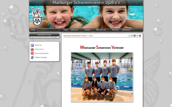 marburgerschwimmverein.de