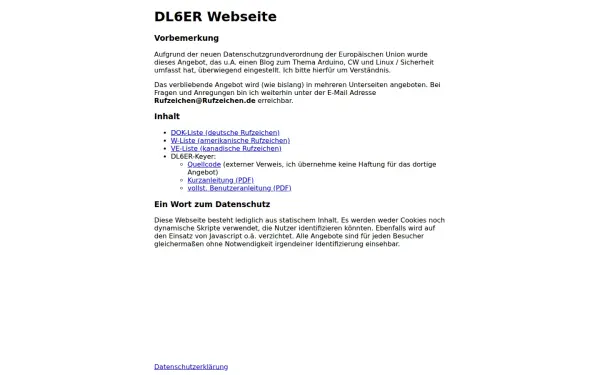 www.dl6er.de