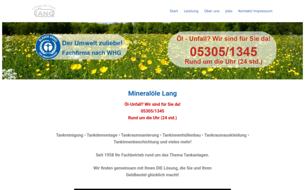 www.mineraloele-lang.de