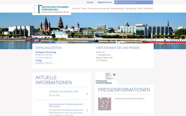 www.aerztekammer-mainz.de