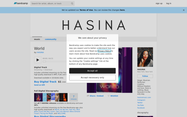 hasina.bandcamp.com