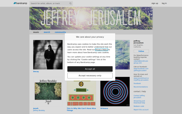 jeffreyjerusalem.bandcamp.com