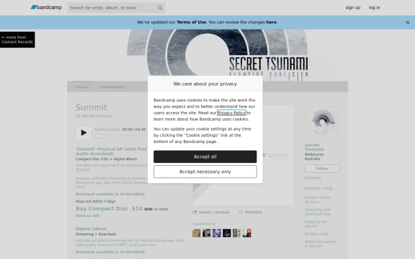 secrettsunami.bandcamp.com