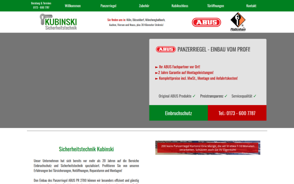 sicherheitstechnik-kubinski.de