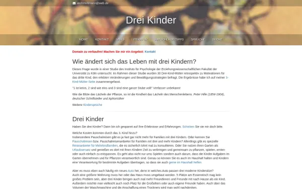 www.drei-kinder.de