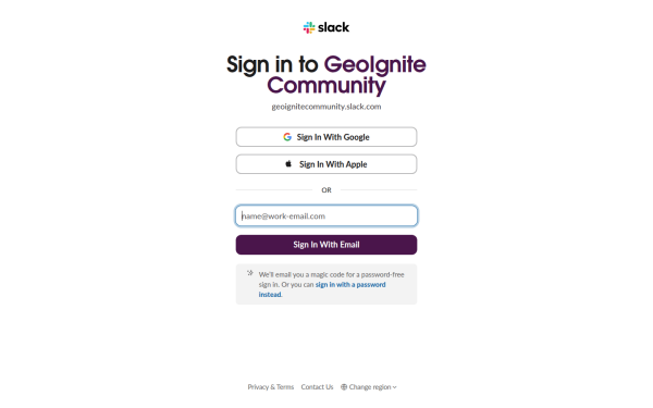 geoignitecommunity.slack.com