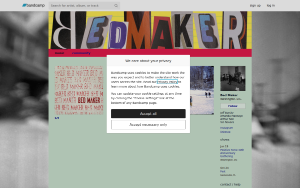 bedmakerdc.bandcamp.com