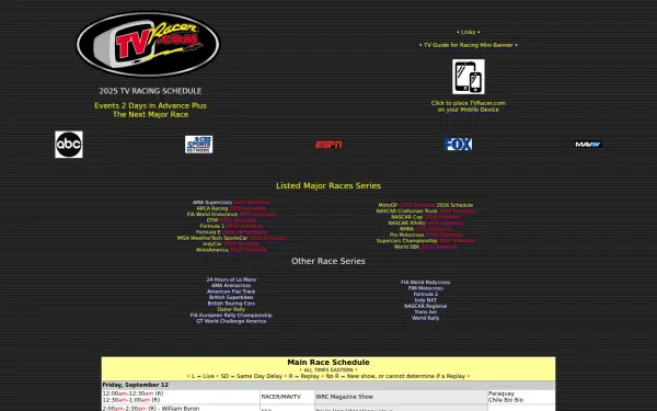 tvracer.com