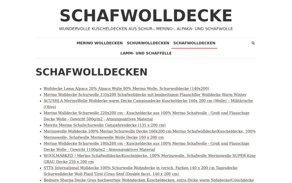 www.schafwolldecke.de