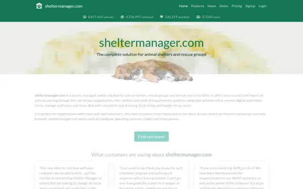 sheltermanager.com
