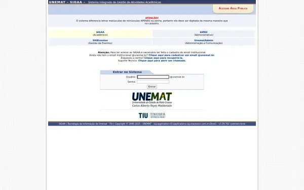 sigaa.unemat.br