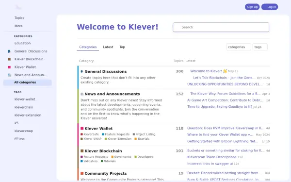 forum.klever.org