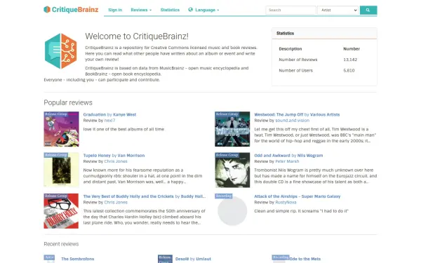 critiquebrainz.org