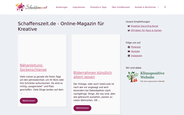 schaffenszeit.de