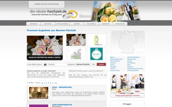 die-idealen-hochzeitsblumen.de