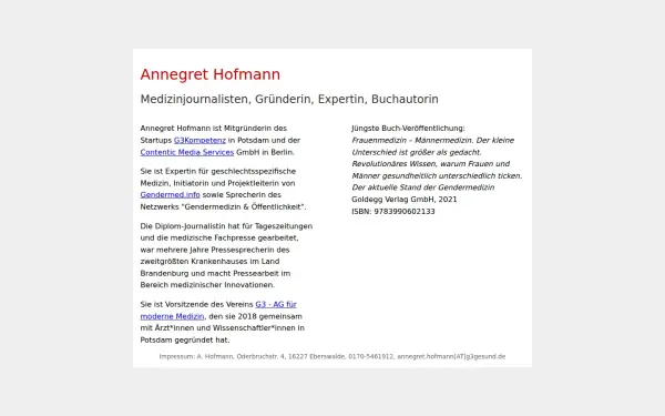 annegrethofmann.de