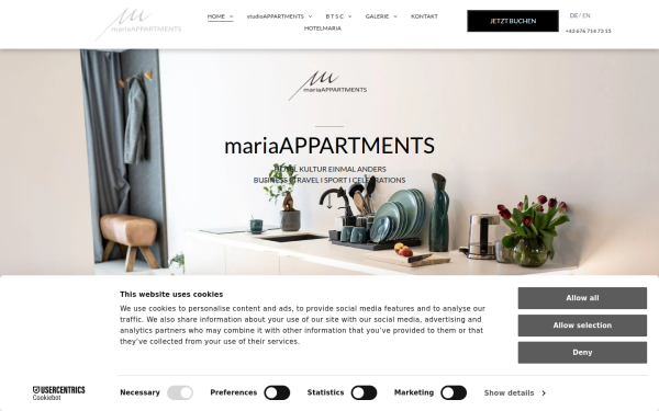 www.maria-appartments.at