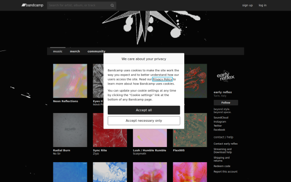 earlyreflex.bandcamp.com