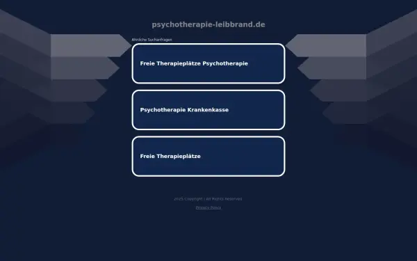 psychotherapie-leibbrand.de