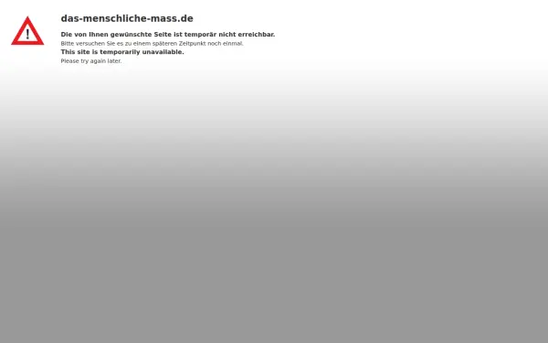 das-menschliche-mass.de
