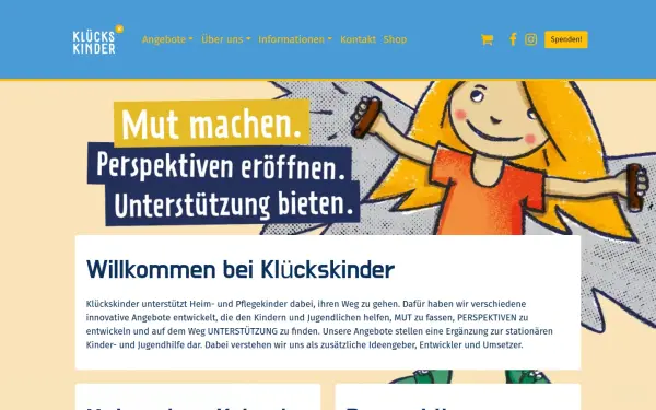www.klueckskinder.de