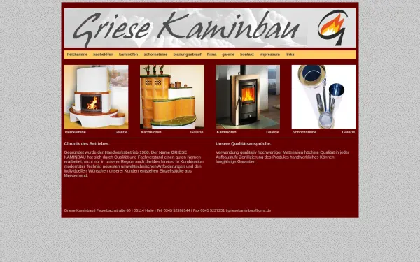 griesekaminbau.de