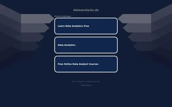 dataanalysis.de