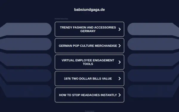 babsiundgaga.de