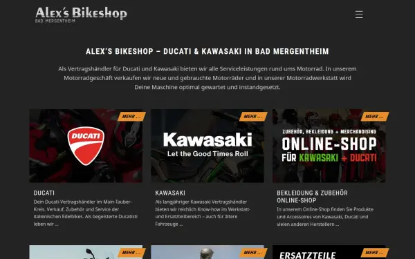 www.alex-bikeshop.de