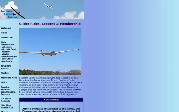 southerneaglessoaring.com