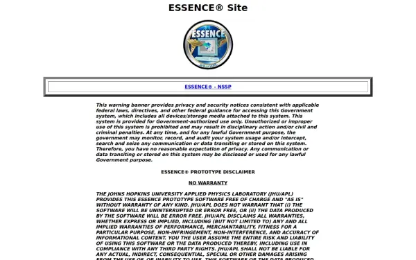 essence.syndromicsurveillance.org