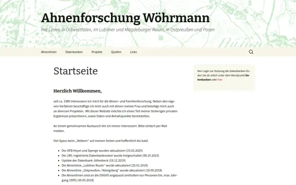 www.ahnenforschung-woehrmann.de