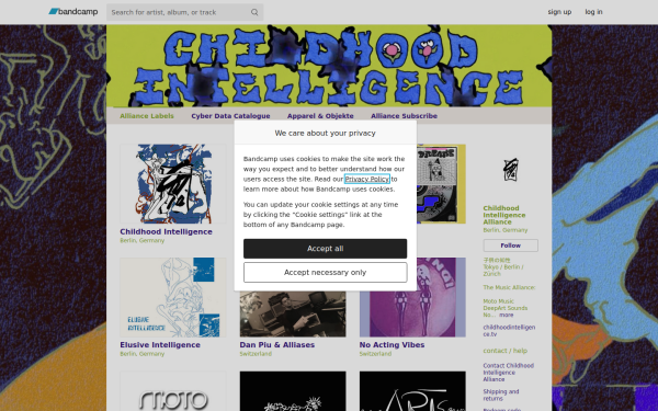 childhoodintelligence.bandcamp.com