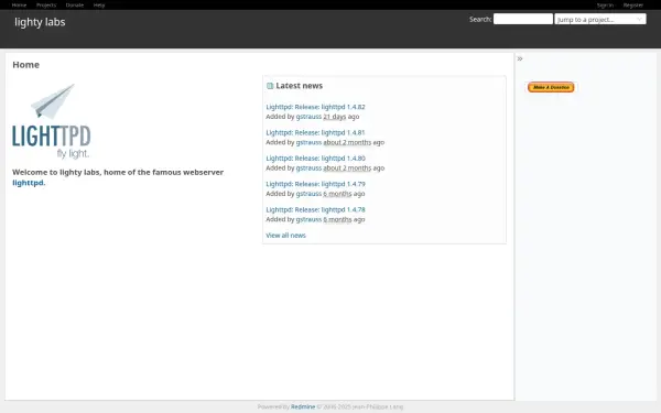 redmine.lighttpd.net