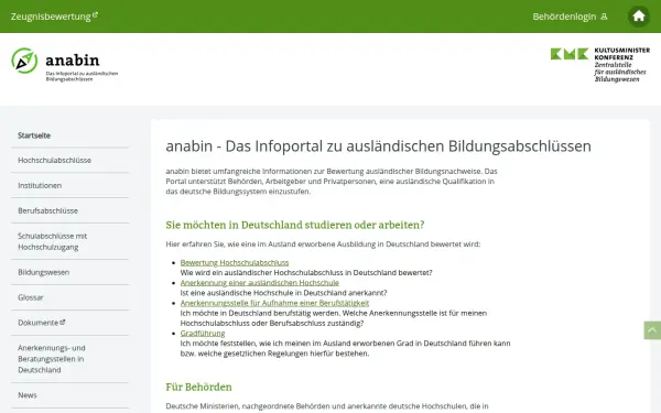 anabin.kmk.org