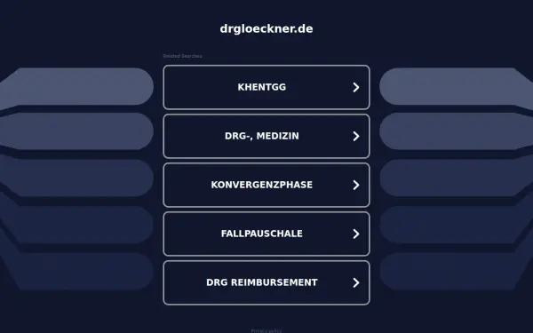 drgloeckner.de