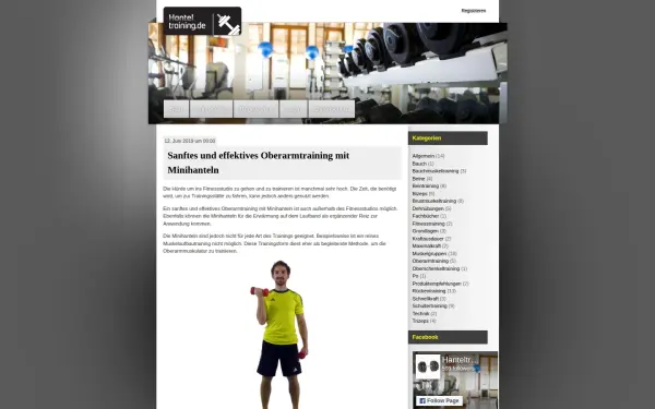 hanteltraining.de