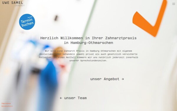 www.zahnarzt-samel.de