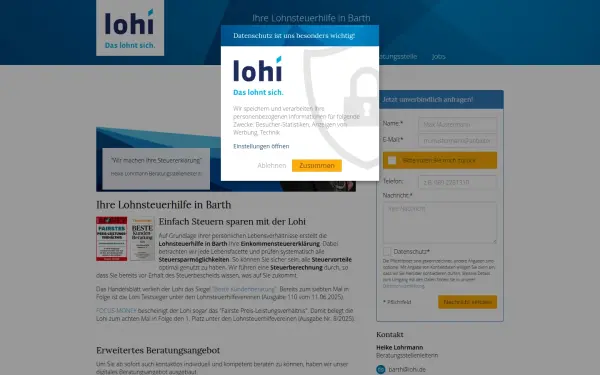 www.lohnsteuerhilfe-barth.de