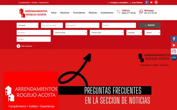 www.arrendamientosrogelioacosta.com