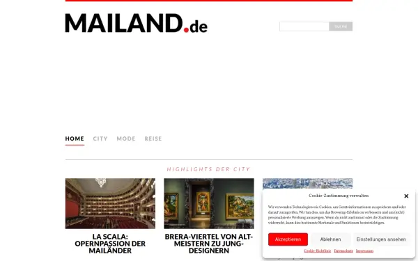 mailand.de