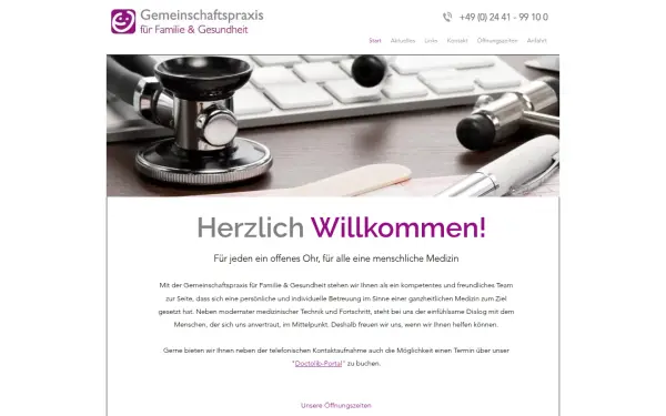 www.aerztehaus-kall.de