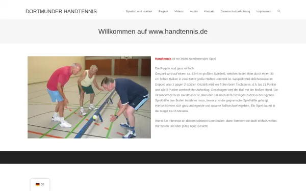 handtennis.de