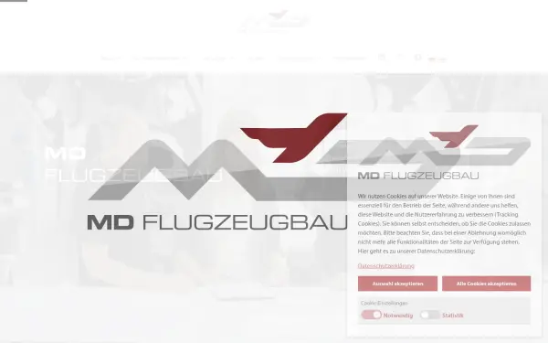 md-flugzeugbau.de