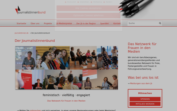 www.journalistinnen.de