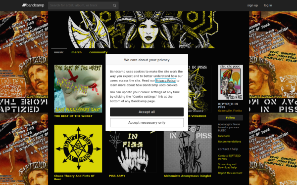 baptizedinpiss.bandcamp.com