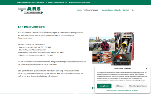 ars-rohrvortrieb.de